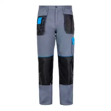 HLAČE SIVO-MODRE 100% BOMBAŽ 190g/m2