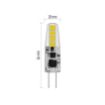 LED ŽARNICA G4 1,9 W (21 W) NEVTRALNO BELA 2 kos/pak